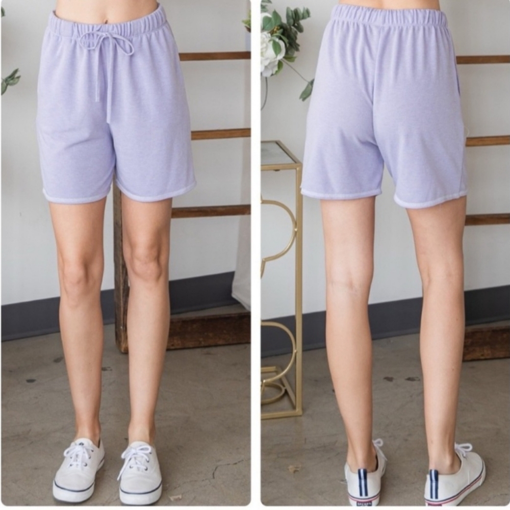 Purple shorts